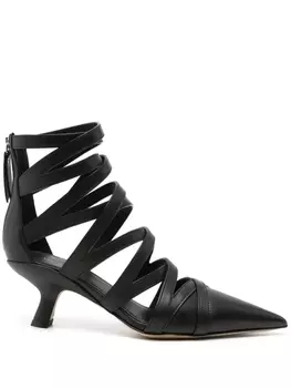 Vic Matie туфли с ремешками, черный