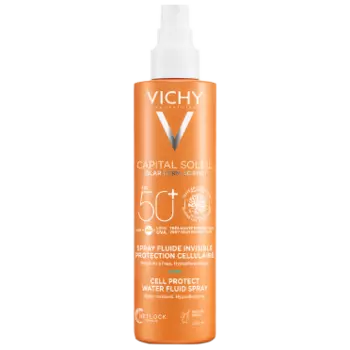 Vichy Capital Soleil Cell Protect UV солнцезащитный спрей SPF50+, 200 мл