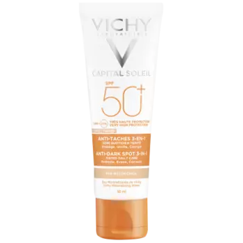 Vichy Capital Soleil Крем для лица 3-в-1 SPF50+ SPF50+ SPF, 50 мл