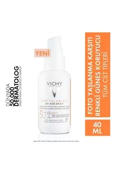 Vichy Capital Soleil UV Age Daily SPF50 Water Fluid 40 мл