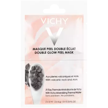 Vichy Double Glow Peel Mask отшелушивающая осветляющая маска для лица, 2x6 мл/1 упаковка