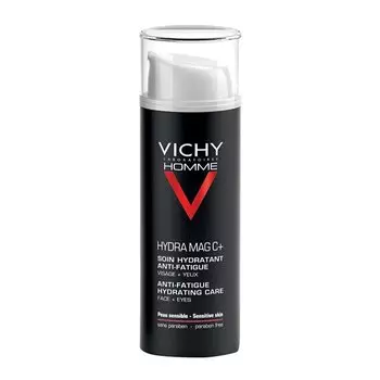 Vichy Homme Hydra-Mag C увлажняющий крем против усталости для лица и области вокруг глаз 50 мл Inna marka