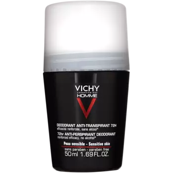 Vichy Homme шариковый дезодорант для мужчин, 50 мл