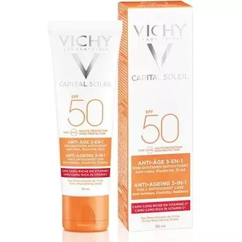 Vichy Id?Al Soleil Антивозрастной солнцезащитный крем Spf50 50 мл, L'Oreal