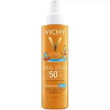 Vichy Ideal Soleil Gentle Kids Spf50 спрей 200мл, Eucerin