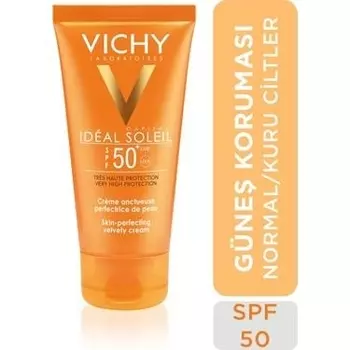 Vichy Ideal Soleil Spf50+ Бархатистый солнцезащитный крем 50 m