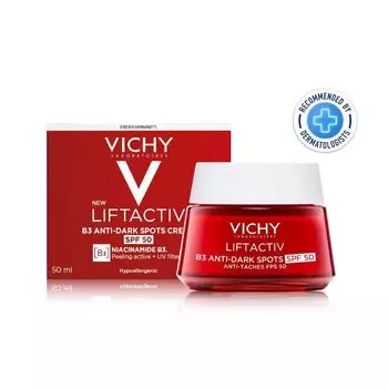 Vichy Liftactiv B3 Дневной крем против темных пятен SPF50 50 мл, white