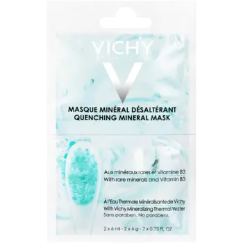 Vichy Mineral Mask увлажняющая минеральная маска для лица, 2x6 мл/1 упаковка