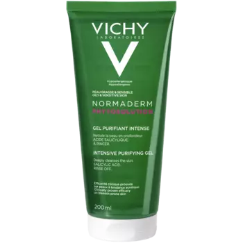 Vichy Normaderm Phytosolution гель для глубокого очищения лица, 200 мл