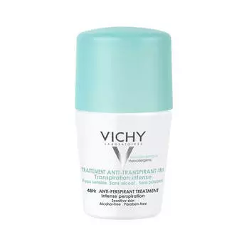 Vichy Шариковый дезодорант Traitement Anti-Transpirant 48H против повышенной потливости 50мл