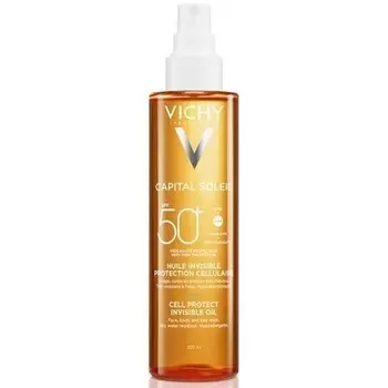 Vichy Soleil Cell Protect Oil SPF 50 200мл