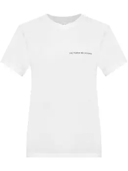 Victoria Beckham футболка с логотипом