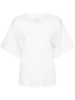 Victoria Beckham футболка с вырезом, белый