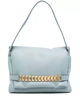 Victoria Beckham клатч Puffy Chain, синий
