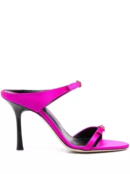 Victoria Beckham мюли с ремешками, розовый