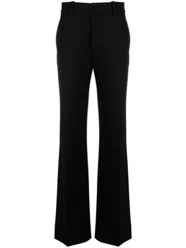 Victoria Beckham прямые брюки строгого кроя, черный