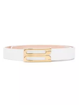 Victoria Beckham ремень Frame, белый