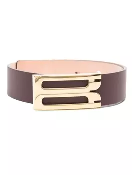 Victoria Beckham ремень Jumbo Frame, фиолетовый