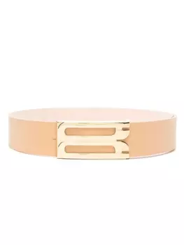 Victoria Beckham ремень Jumbo Frame, нейтральный цвет