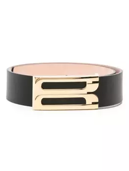 Victoria Beckham ремень с логотипом, черный