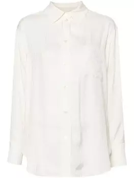 Victoria Beckham рубашка с монограммой, белый