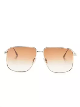 Victoria Beckham солнцезащитные очки-пилоты, золотистый