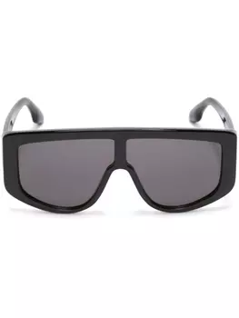 Victoria Beckham солнцезащитные очки с козырьком, черный