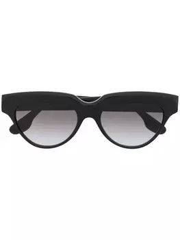 Victoria Beckham солнцезащитные очки в оправе 'кошачий глаз', черный
