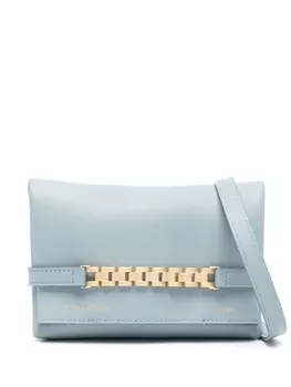 Victoria Beckham сумка через плечо Mini Chain Pouch, синий