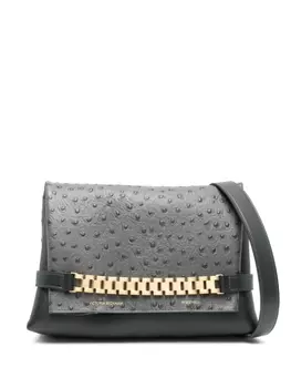 Victoria Beckham сумка на плечо Chain Pouch, серый