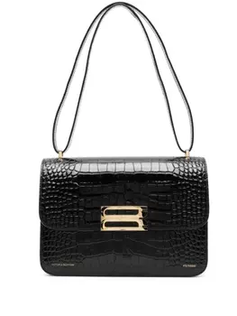 Victoria Beckham сумка на плечо Jumbo Frame, черный