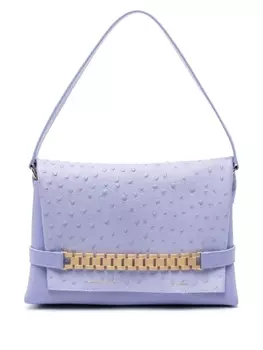 Victoria Beckham сумка-тоут Chain, фиолетовый