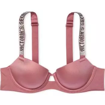 Victoria's Secret 24 Big Show Collection ОЧЕНЬ СЕКСУАЛЬНЫЙ Бюстгальтер для женщин, глубокий розовый цвет