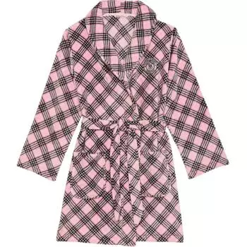 Victoria's Secret 24 Big Show Collection THE MIX Пижамный халат женский, розовый, клетчатый
