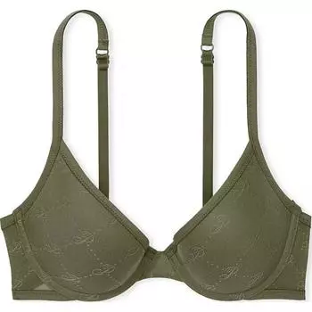 Victoria's Secret Бюстгальтер Push-Up Wear Everywhere / Повседневный новый женский бюстгальтер Olive