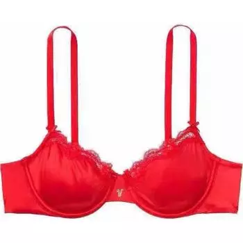 Victoria's Secret Бюстгальтер женский красный