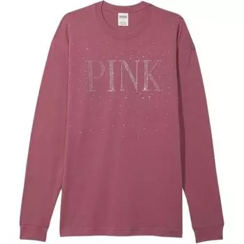 Victoria's Secret Футболка женская красно-коричневая