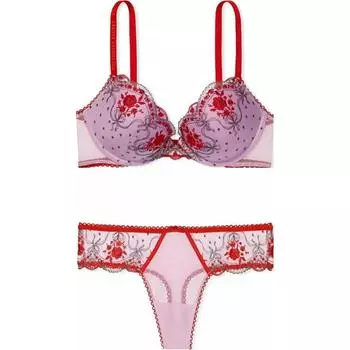 Victoria's Secret Комплект нижнего белья женский фуксия