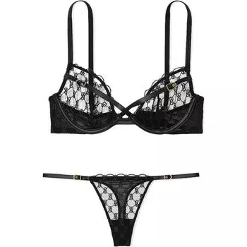 Victoria's Secret Комплект нижнего белья женский черный