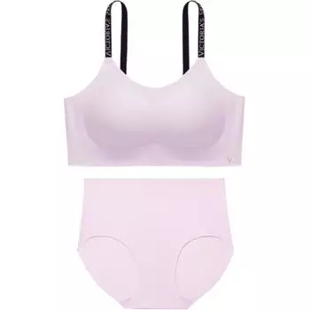 Victoria's Secret Комплект нижнего белья Jelly Strip Camisole Series, женский, розовый, фиолетовый