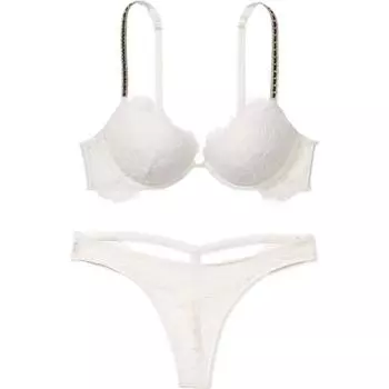 Victoria's Secret Комплект нижнего белья женский белый