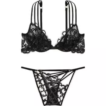 Victoria's Secret Комплект нижнего белья женский черный