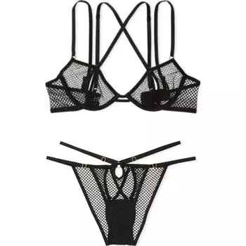 Victoria's Secret Комплект нижнего белья женский черный