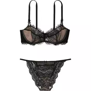 Victoria's Secret Комплект нижнего белья женский черный