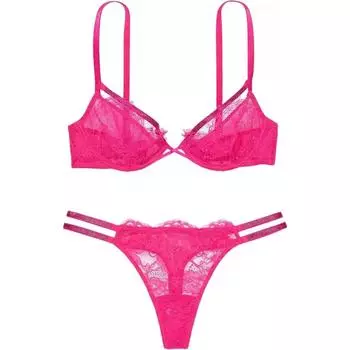 Victoria's Secret Комплект нижнего белья женский розовый