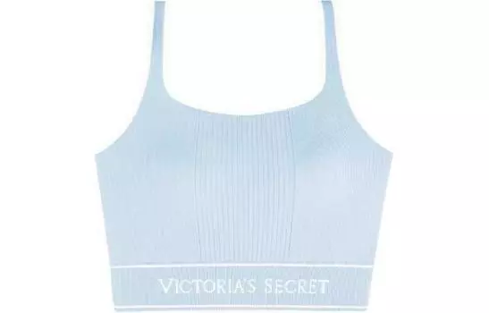 Victoria's Secret Майка женская небесно-голубая