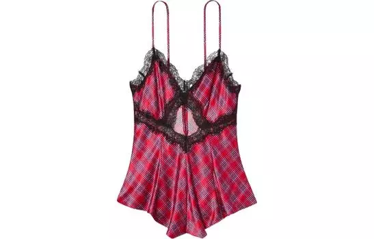 Victoria's Secret Ночная рубашка женская в красную клетку