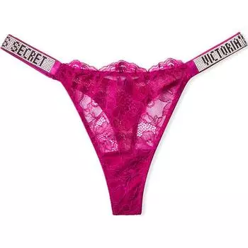 Victoria's Secret ОЧЕНЬ СЕКСУАЛЬНЫЕ женские стринги, 1 упаковка, фуксия
