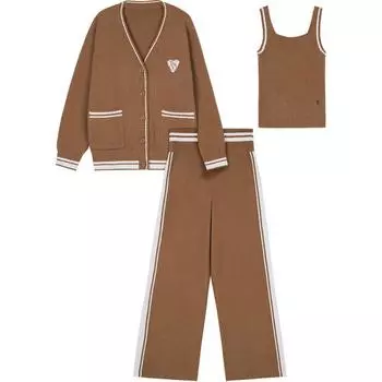 Victoria's Secret Пижамный комплект THE MIX женский карамельно-коричневый