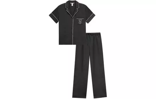 Victoria's Secret Пижамный комплект женский черный